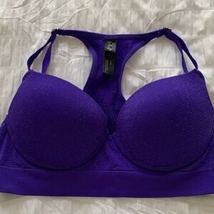 Dance Audition Smart & Sexy Glittering Purple Bra